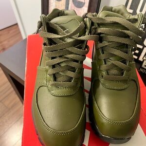Nike Army Green High-Top Sneakers